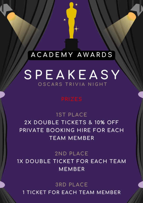 Speakeasy - Oscars Trivia Night